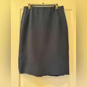 MM Lafleur Navy Blue Women's Skirt Below Knee